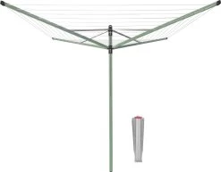 Brabantia Lift-O-Matic Droogmolen Met Grondanker - 50 M - Leaf Green
