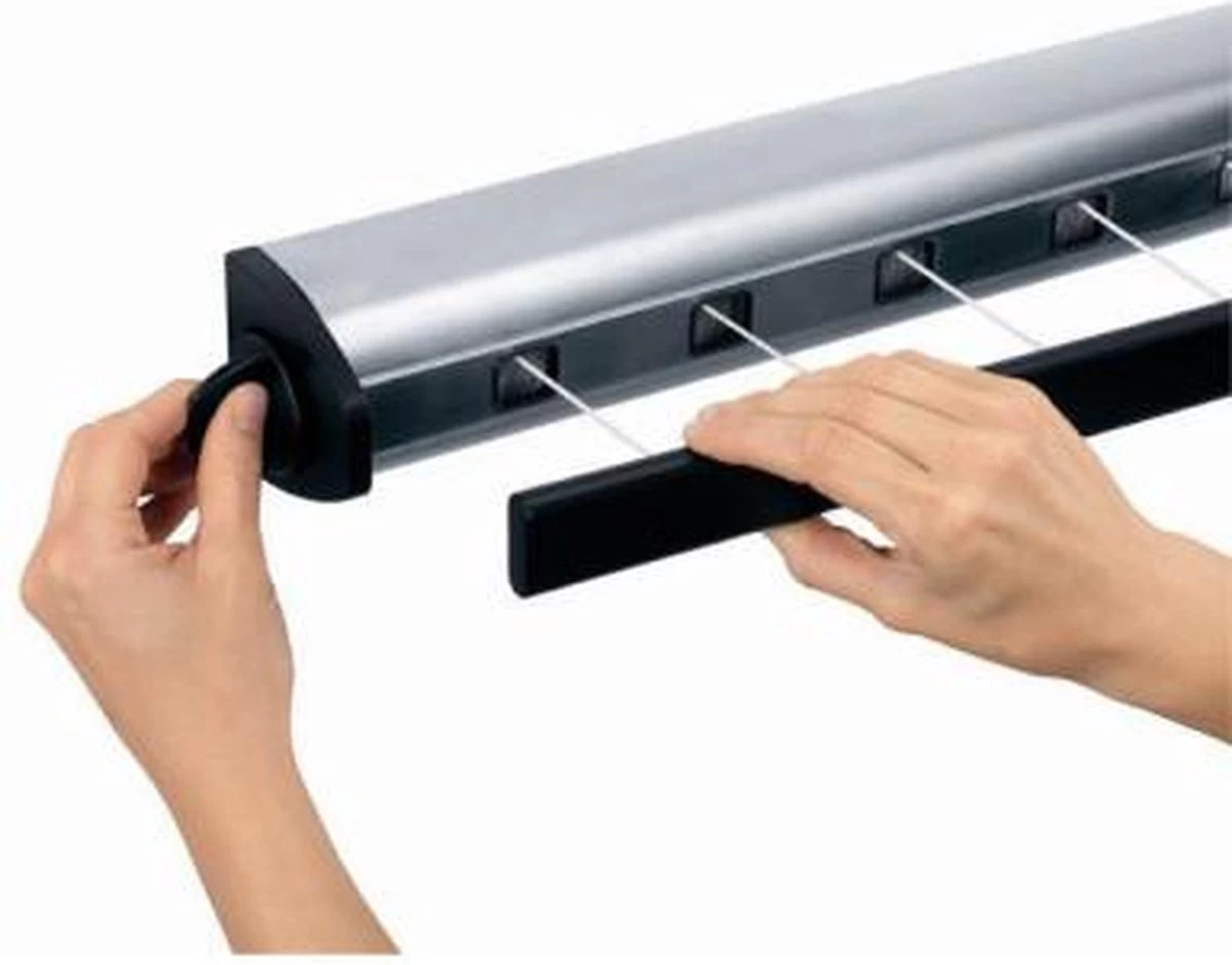 Brabantia Roldrooglijn - Uittrekbaar Tot 4,4 M - 22 M - Matt Steel 11 Brabantia Roldrooglijn - Uittrekbaar Tot 4,4 M - 22 M - Matt Steel - Afbeelding 9