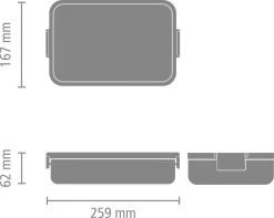 Brabantia Make & Take Bento Lunchbox Incl Bentobox - Large - Kunststof - Light Grey 25 Brabantia Make & Take Bento Lunchbox Incl Bentobox - Large - Kunststof - Light Grey -Brabantia 1200x959 4