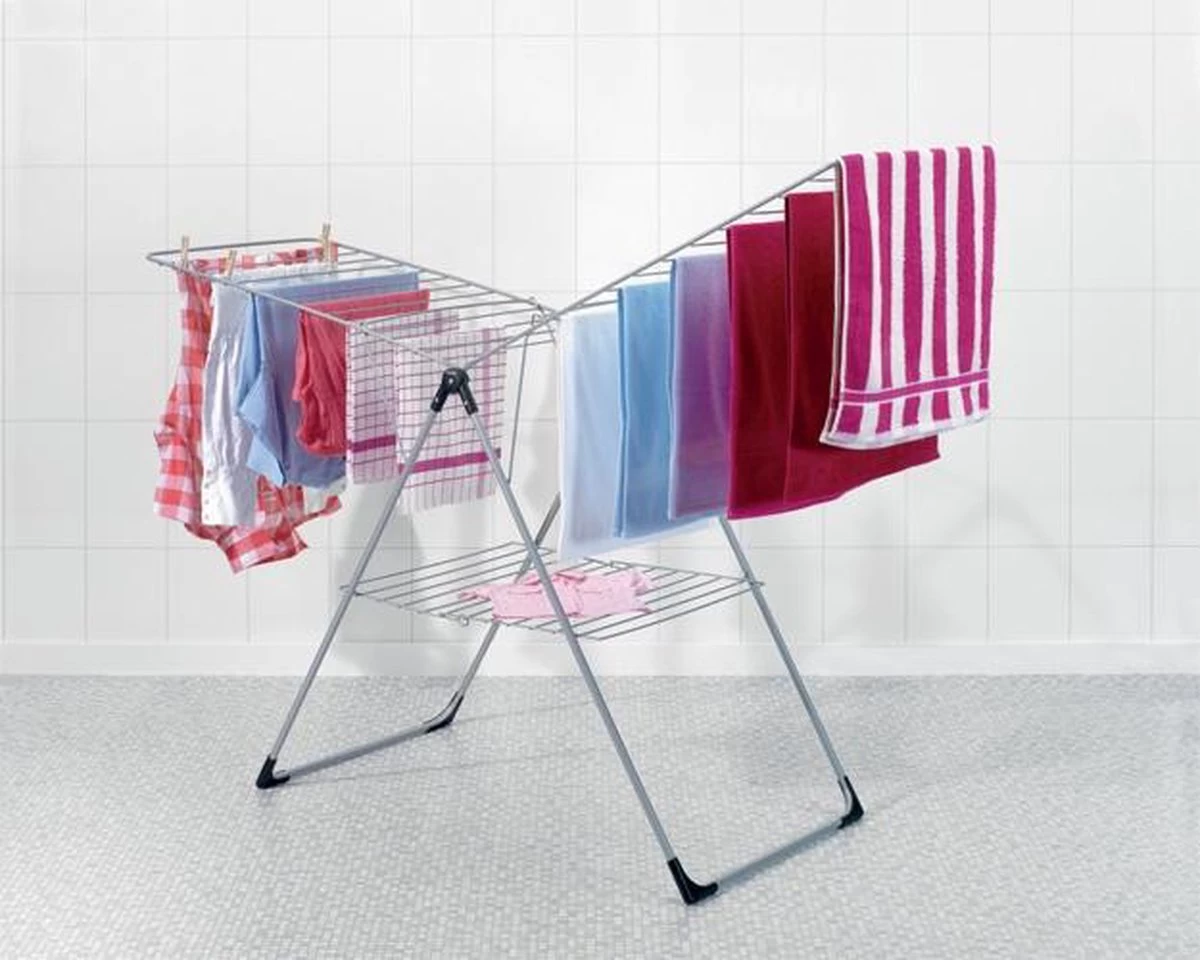 Brabantia Droogrek Inklapbaar T Model - 20 M - Metallic Grey 20 Brabantia Droogrek Inklapbaar T Model - 20 M - Metallic Grey - Afbeelding 18