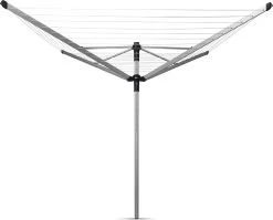 Brabantia Lift-O-Matic Advance Droogmolen Met Kunststof Betonanker, Beschermhoes En Wasknijpertasje - 60 M - Metallic Grey 30 Brabantia Lift-O-Matic Advance Droogmolen Met Kunststof Betonanker, Beschermhoes En Wasknijpertasje - 60 M - Metallic Grey -Brabantia 1200x965 1