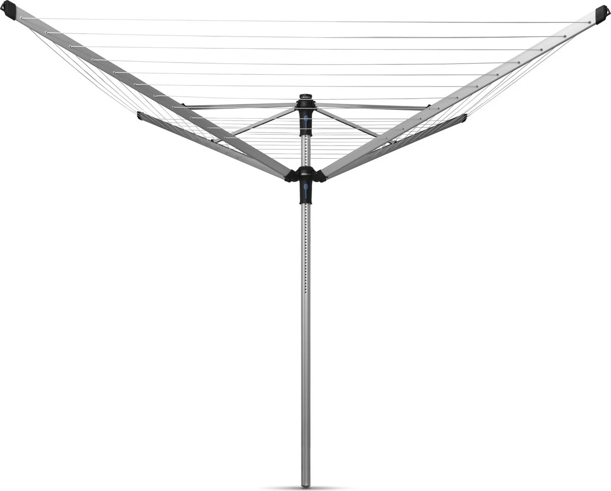 Brabantia Lift-O-Matic Advance Droogmolen Met Kunststof Betonanker, Beschermhoes En Wasknijpertasje - 60 M - Metallic Grey 15 Brabantia Lift-O-Matic Advance Droogmolen Met Kunststof Betonanker, Beschermhoes En Wasknijpertasje - 60 M - Metallic Grey - Afbeelding 13