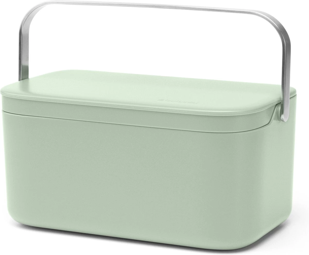 Brabantia SinkSide Afvalbakje Aanrecht - 1,8 Liter - Jade Green 5 Brabantia SinkSide Afvalbakje Aanrecht - 1,8 Liter - Jade Green - Afbeelding 3