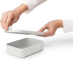 Brabantia Make & Take Lunchbox - Medium - Kunststof - Light Grey 21 Brabantia Make & Take Lunchbox - Medium - Kunststof - Light Grey -Brabantia 1200x998 1
