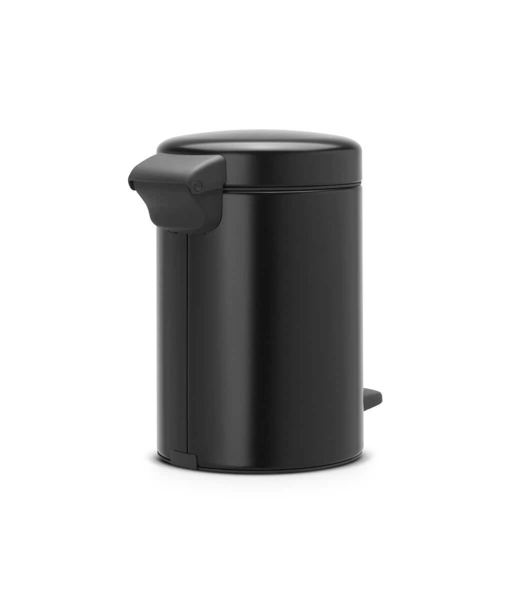 Brabantia Pedaalemmer Newlcon 3 Liter Matt Black 5 Brabantia Pedaalemmer Newlcon 3 Liter Matt Black - Afbeelding 3