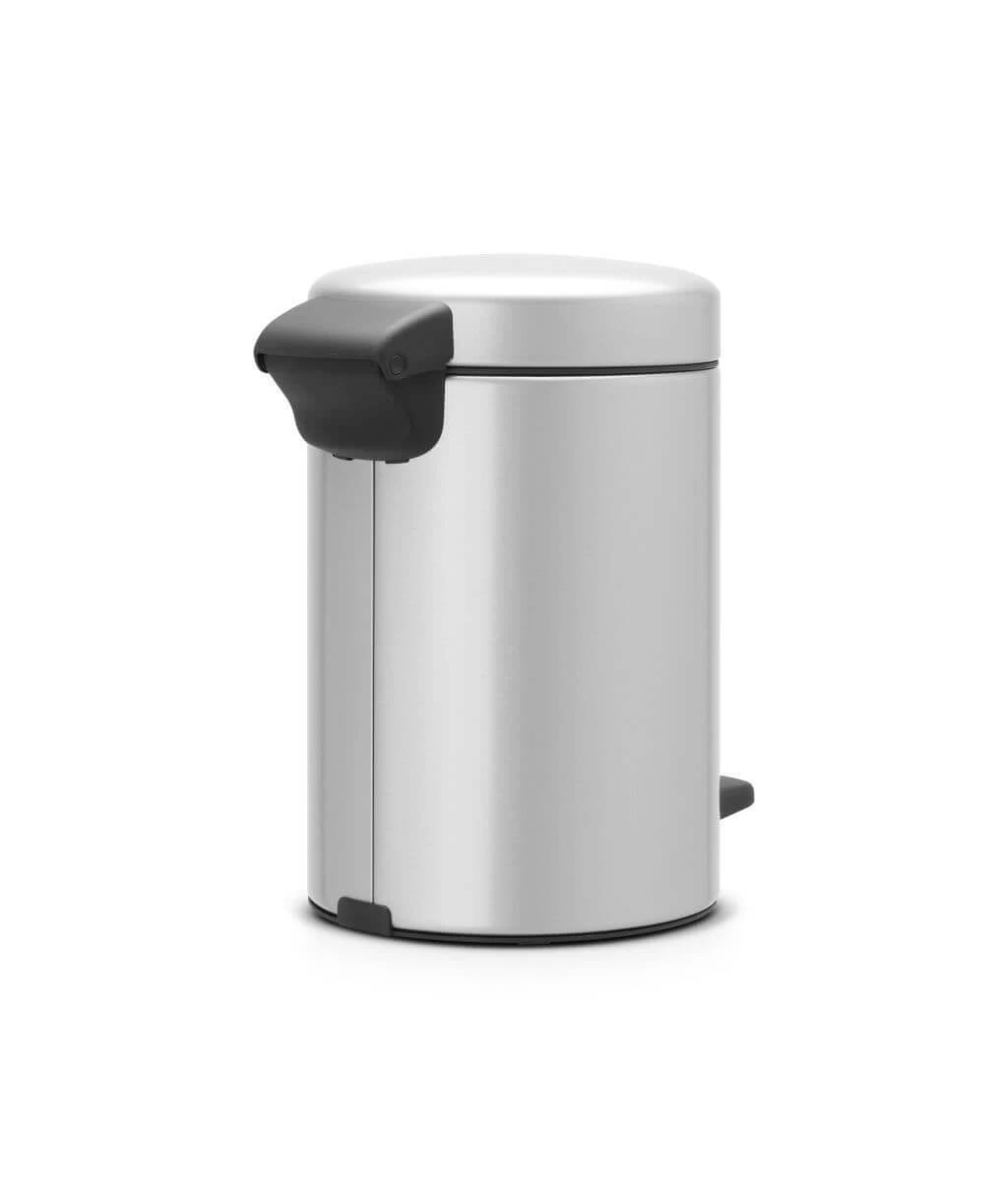 Brabantia Pedaalemmer Newlcon 3 Liter Metallic Grey 4 Brabantia Pedaalemmer Newlcon 3 Liter Metallic Grey - Afbeelding 2