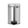 Brabantia Pedaalemmer Newlcon 3 Liter Matt Steel Fingerprint Proof -Brabantia 1de97fb669eb8e285a033d1e5e41e639