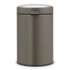 Brabantia Wandafvalemmer Newlcon 3 Liter Platinum -Brabantia 20bbb19a59e9f549c35e73dd788bea95
