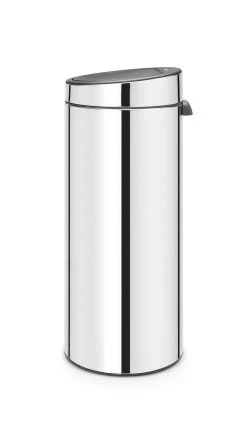 Brabantia Touch Bin New Afvalemmer 30 Liter Brilliant Steel -Brabantia 2556f7f8658d44b86b42ed80acea77fd