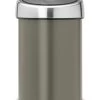 Brabantia Touch Bin 3 Liter Platinum -Brabantia 3580456b954237f6efaff4bb4a8c35ff