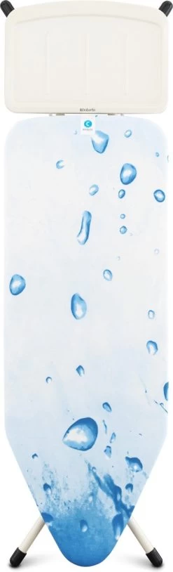 Brabantia Strijkplank C - Met Stoomunithouder - 124 X 45 Cm - Ice Water