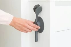 Brabantia Afwasborstel Met Zuignaphouder Dark Grey -Brabantia 3eec0dcc8882a531167a82aeaa048fb9