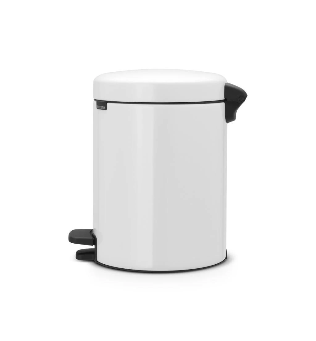 Brabantia Pedaalemmer Newlcon 5 Liter White 4 Brabantia Pedaalemmer Newlcon 5 Liter White - Afbeelding 2