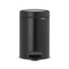 Brabantia Pedaalemmer Newlcon 3 Liter Matt Black -Brabantia 4361217ad4f2ed19ee0e04fc26de6d80