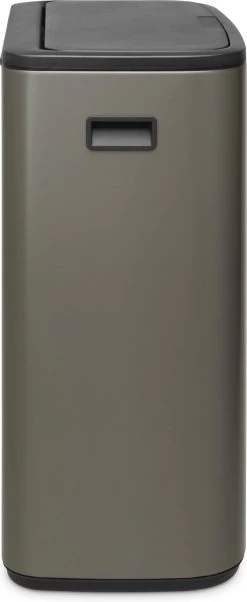 Brabantia Bo Touch Bin Prullenbak - 2 X 30 L - Platinum -Brabantia 492x1200 2