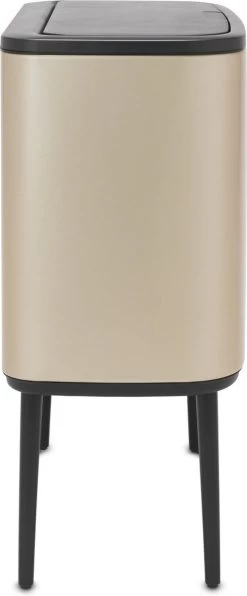 Brabantia Afvalemmer Bo Touch Bin Champagnekleur, 11 + 23 L -Brabantia 497x1200 2