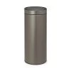 Brabantia Touch Bin New Afvalemmer 30 Liter Platinum -Brabantia 4cd0977d3a8bc9c1d079e8c9dbc23ef0