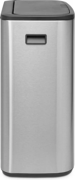 Brabantia Bo Touch Bin Prullenbak - 2 X 30 L - Matt Steel Fingerprint Proof -Brabantia 500x1200