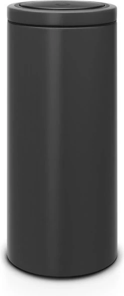 Brabantia Touch Bin Flat Top 30L - Infinite Grey - Met Speciale Structuurlak - Special Edition -Brabantia 502x1200