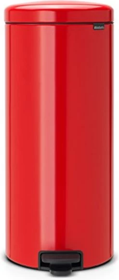 Brabantia NewIcon Prullenbak - 30 L - Passion Red -Brabantia 513x1200