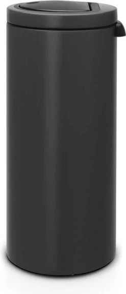 Brabantia Touch Bin Flat Top 30L - Infinite Grey - Met Speciale Structuurlak - Special Edition -Brabantia 517x1200