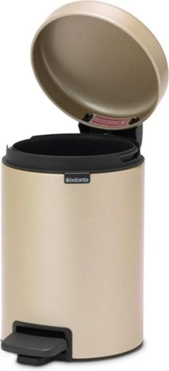 Brabantia NewIcon Prullenbak - 3 L - Metallic Gold -Brabantia 547x1200