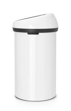 Brabantia Touch Bin 60 Liter White -Brabantia 5ad26406185ab6dce692a579f6201f9d