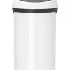 Brabantia Touch Bin 60 Liter White 2 Brabantia Touch Bin 60 Liter White -Brabantia 5ebe0e3e44e2b82021b004fe089f96f3