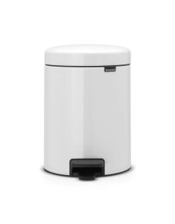 Brabantia Pedaalemmer Newlcon 5 Liter White