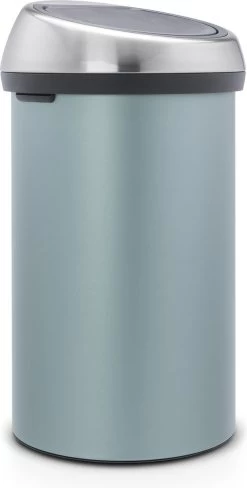 Brabantia Touch Bin Prullenbak - 60 L - Metallic Mint / Matt Steel Fingerprint Proof Deksel -Brabantia 608x1200