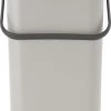 Brabantia Sort & Go Prullenbak - 16 L - Mid Grey 2 Brabantia Sort & Go Prullenbak - 16 L - Mid Grey -Brabantia 622x1200