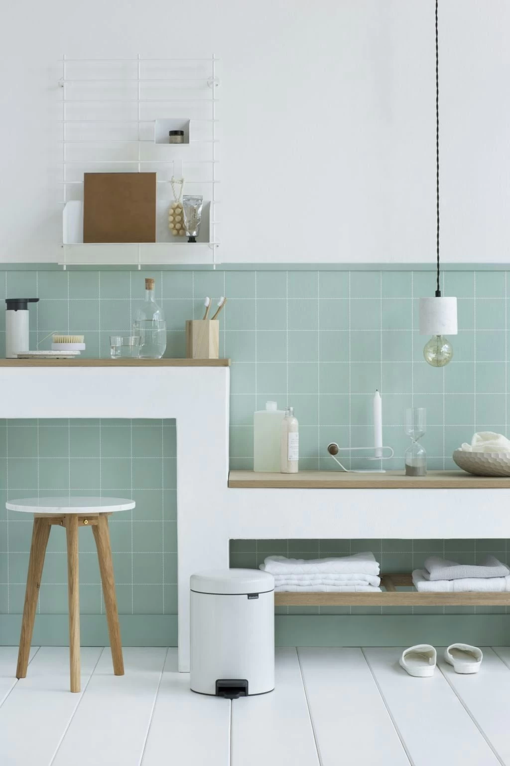 Brabantia Pedaalemmer Newlcon 5 Liter White 7 Brabantia Pedaalemmer Newlcon 5 Liter White - Afbeelding 5