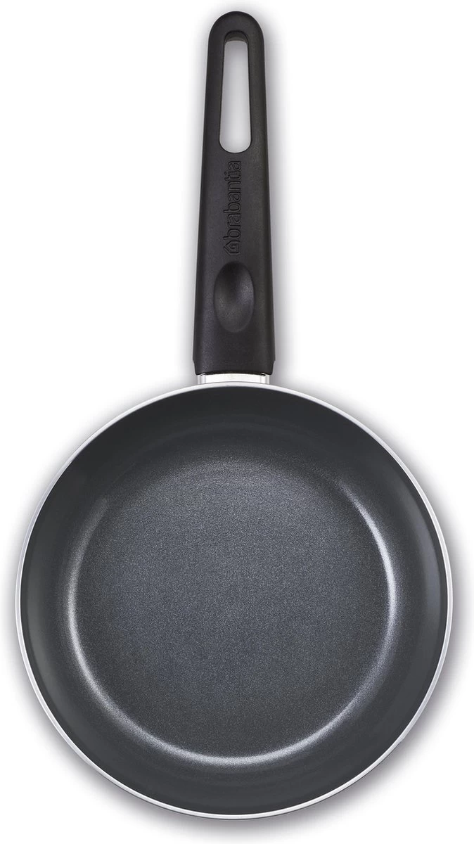 BRABANTIA INDU+ Koekenpan - Keramische Antiaanbaklaag - Ø 20 Cm - Inductie - Pfas Vrij 4 BRABANTIA INDU+ Koekenpan - Keramische Antiaanbaklaag - Ø 20 Cm - Inductie - Pfas Vrij - Afbeelding 2