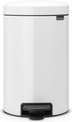 Brabantia NewIcon Prullenbak - 12 L - White