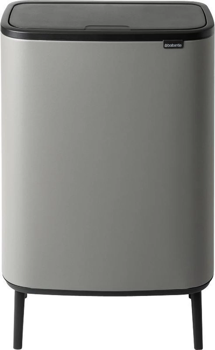 Brabantia - Bo Touch Bin Hi 60 L Matt Black 16 Brabantia - Bo Touch Bin Hi 60 L Matt Black - Afbeelding 14