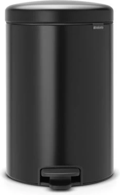 Brabantia NewIcon Prullenbak - 20 L - Matt Black