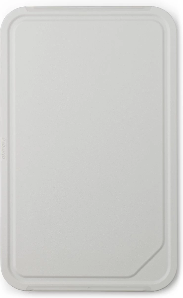 Brabantia Tasty+ Kunststof Snijplank L Plus Dienblad - Light Grey 3 Brabantia Tasty+ Kunststof Snijplank L Plus Dienblad - Light Grey