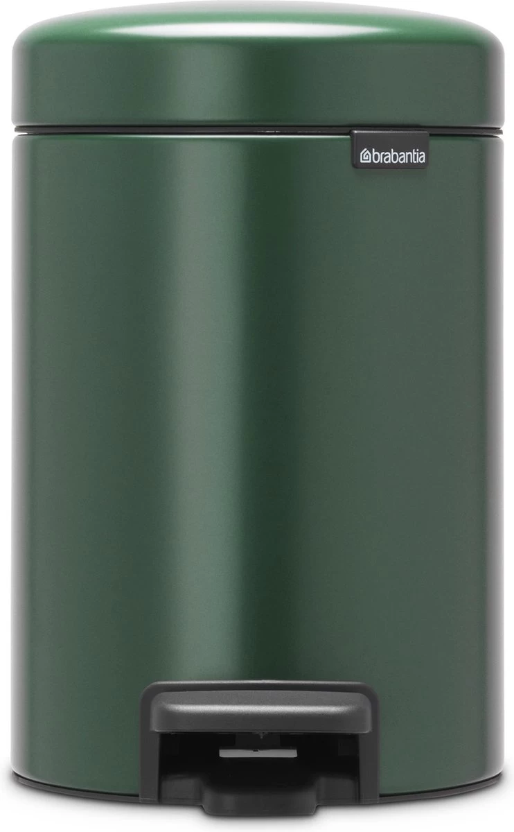Brabantia NewIcon Prullenbak - 3 L - Pine Green 3 Brabantia NewIcon Prullenbak - 3 L - Pine Green
