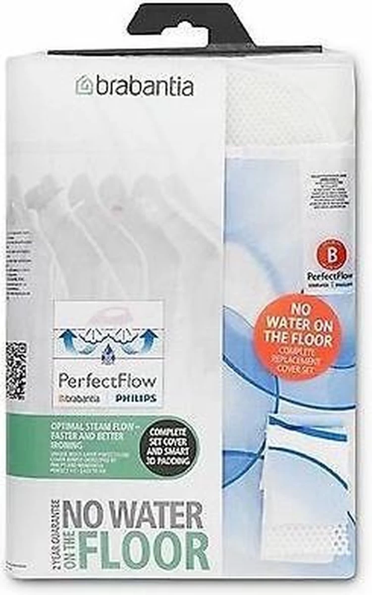 Brabantia Perfect Flow Strijkplankhoes B - 124 X 38 Cm - Bubbles - Complete Set 7 Brabantia Perfect Flow Strijkplankhoes B - 124 X 38 Cm - Bubbles - Complete Set - Afbeelding 5