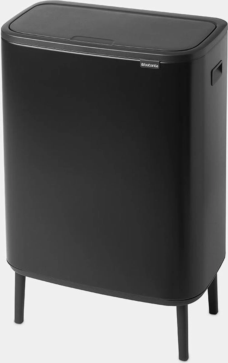 Brabantia - Bo Touch Bin Hi 60 L Matt Black 11 Brabantia - Bo Touch Bin Hi 60 L Matt Black - Afbeelding 9