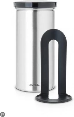 Brabantia Voorraadbus Voor 18 Koffie- En Theepads - Matt Steel Fingerprint Proof / Grijze Deksel 7 Brabantia Voorraadbus Voor 18 Koffie- En Theepads - Matt Steel Fingerprint Proof / Grijze Deksel -Brabantia 761x1200 1
