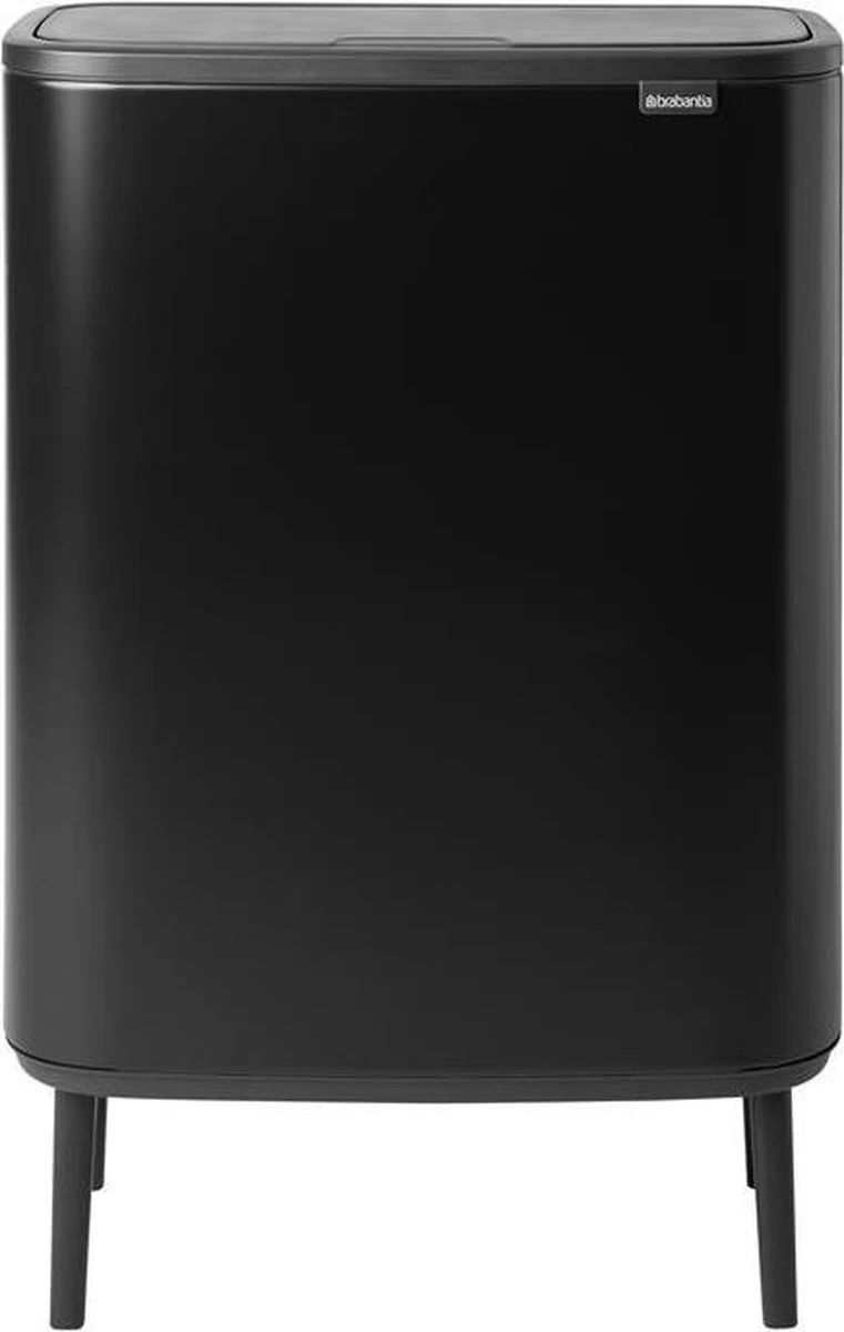 Brabantia - Bo Touch Bin Hi 60 L Matt Black 14 Brabantia - Bo Touch Bin Hi 60 L Matt Black - Afbeelding 12