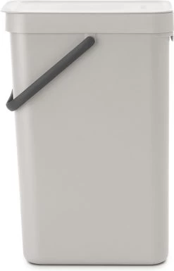 Brabantia Sort & Go Prullenbak - 16 L - Mid Grey -Brabantia 769x1200