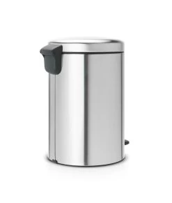 Brabantia Pedaalemmer Newlcon 20 Liter Matt Steel Fingerprint Proof FPP -Brabantia 79575a757ebd04186d428cd7b9e35d53