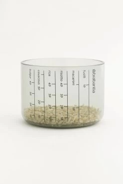 Brabantia Voorraadbussen Met Maatbeker Set Van 2 - 1,3 L - Dark Grey -Brabantia 799x1200 102