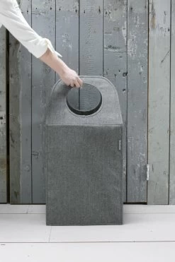 Brabantia Wasmand Met Deksel - 55 L - Pepper Black -Brabantia 799x1200 118