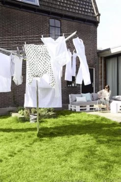 Brabantia Topspinner Droogmolen Met Bodemhuls - 40 M - Metallic Grey -Brabantia 799x1200 71