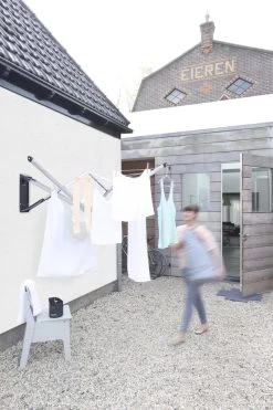 Brabantia WallFix Wanddroger - Met Beschermhoes - 24 M - Metallic Grey -Brabantia 799x1200 85