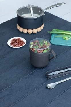 Brabantia Make & Take Soepbeker - 0,6 L - Kunststof - Dark Grey -Brabantia 800x1200 38