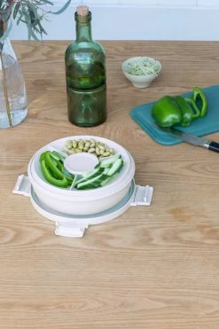 Brabantia Make & Take Salade Lunchbox - 1,3 L - Kunststof - Light Grey -Brabantia 800x1200 39